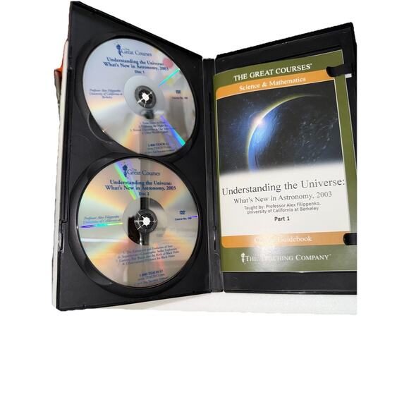 Great Courses DVD Understanding The Universe Whats New in Astronomy 2003 1 and 2 - Picture 4 of 6